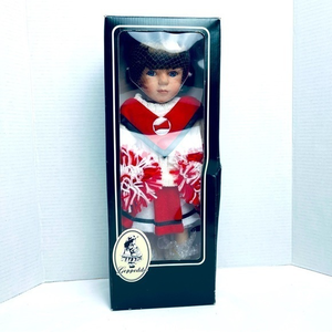 Fairytale series by Geppeddo Porcelain Doll Cheerleader InBox  Everything wrap’d